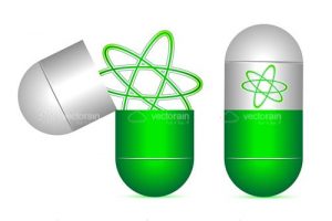 Atom in capsule